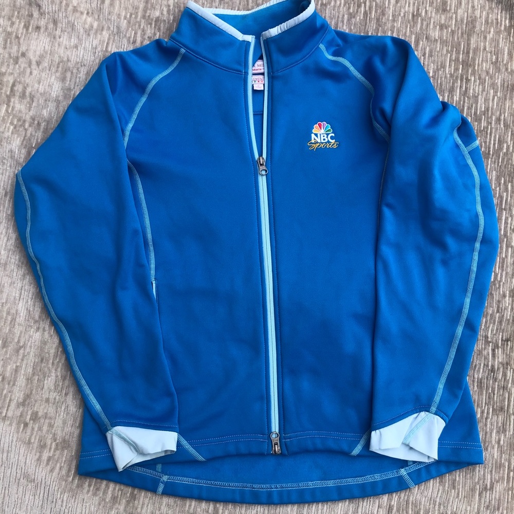 Peter Millar Warmth Element Jacket NBC Sports Logo Medium Zip Up